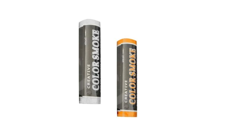 Creative Color Smoke Bomb Grenade - Pack Of 2