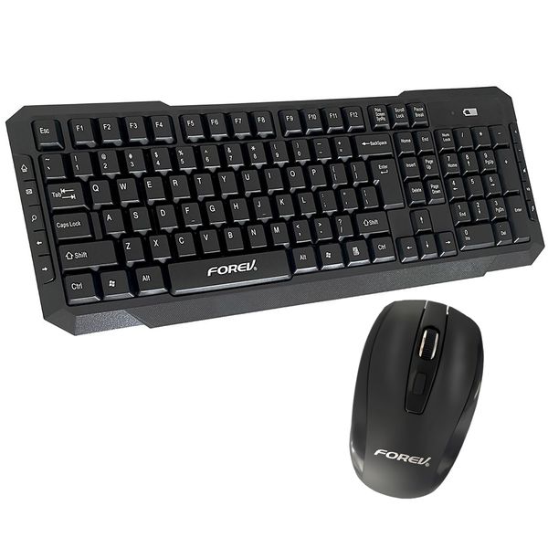 Wireless Keyboard and Mouse Combo Optical Precise Silent Wide Compatibility