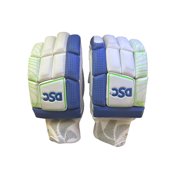 DSC Blu Dazzle Junior Batting Gloves - Youth
