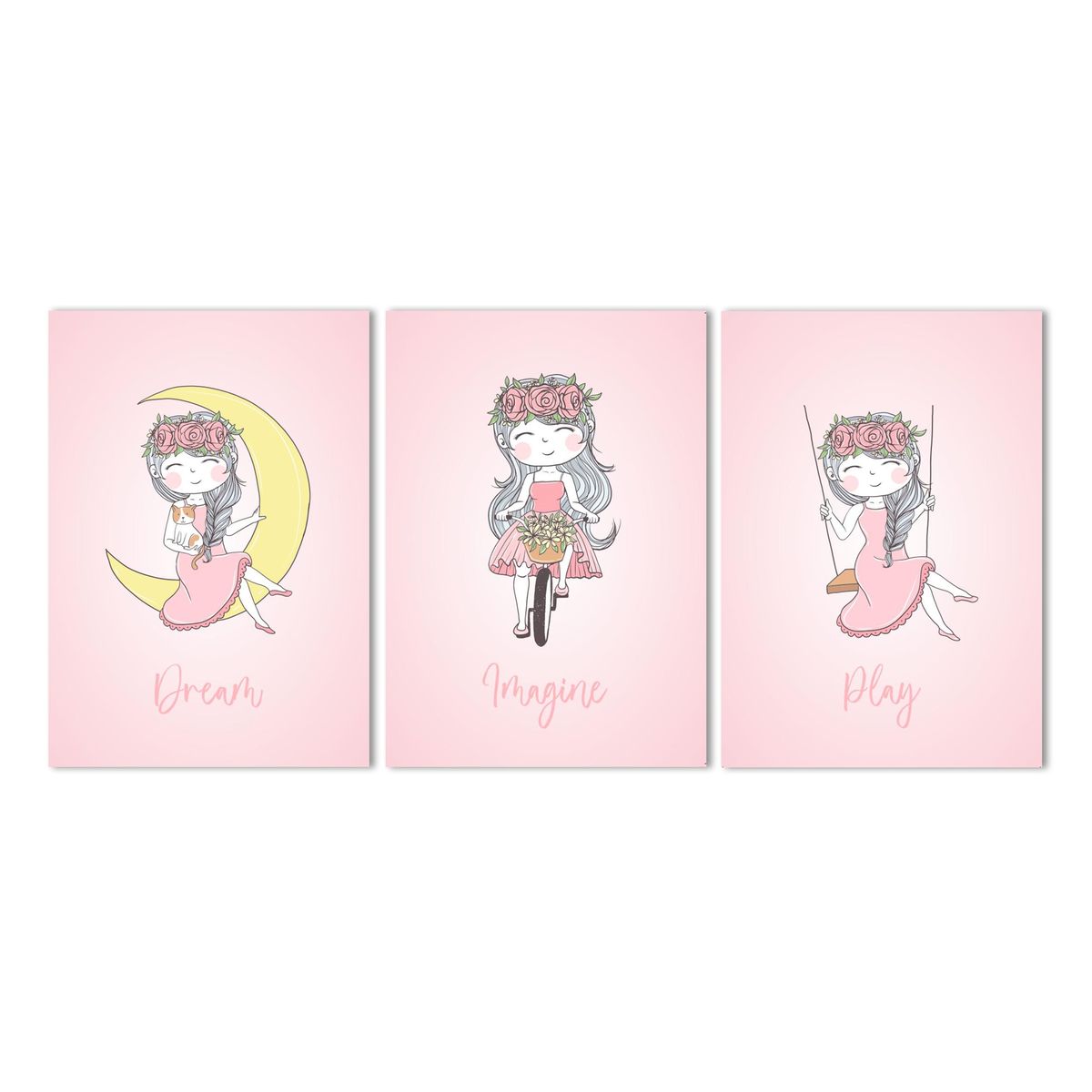 Canvas Nursery Wall Art Cute Girl Wall Art (1) Shop Today. Get it