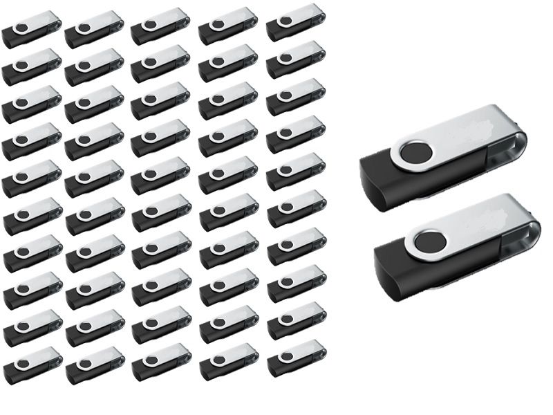 Dahua 64GB Flash Drive: 50-Pack with 2 64GB Drives