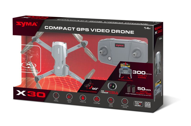 Syma X30 Compact Gps Video Drone