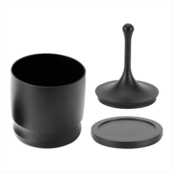 Aluminum Coffee Dosing Cup with Lid-Fits 58mm Espresso Machine Handles,Anti
