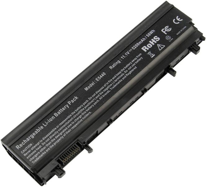 5200mAh battery for Dell Latitude E5540, E5440 (VV0NF, Y6KM7, NVWGM)