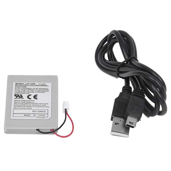 PS3 Wireless Controller Rechargeable Battery Pack + USB Charging Cable