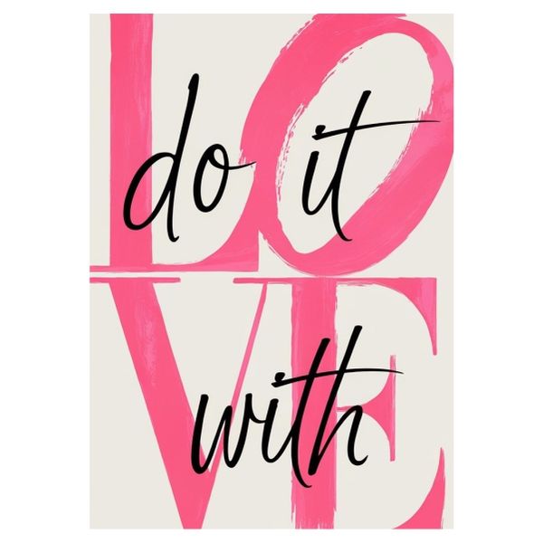 With Love - A1 Poster