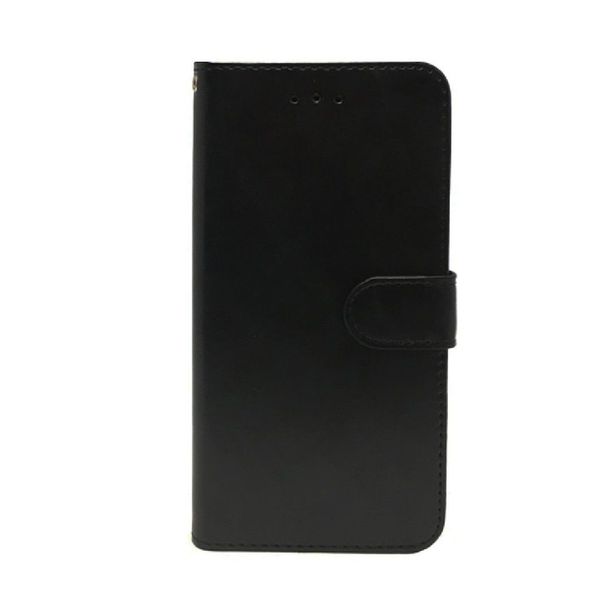 Deluxe PU Leather Book Flip Cover Huawei Mate 30 - Black