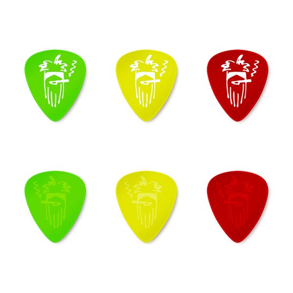 Dunlop Rev. Willy's Mexican Lottery Brand Guitar Picks