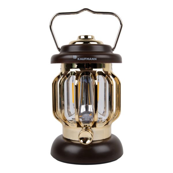 Kaufmann Lantern Rechargeable Small Vintage-Style