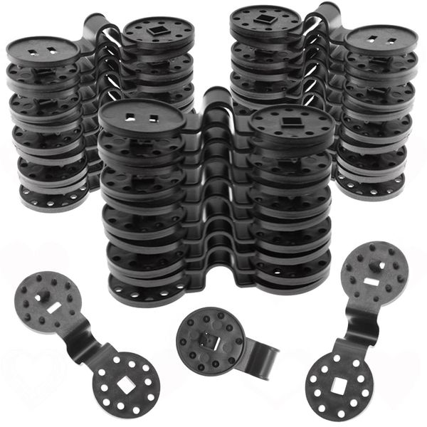 20 Pack Sunshade Net Clips Round Plastic Fasteners for Shade Cloths