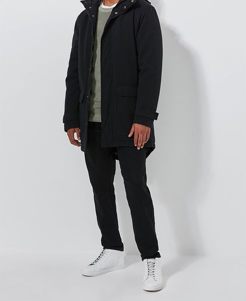Men's Superbalist Padded Parka Jacket - Black