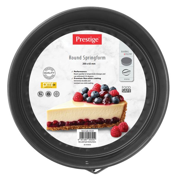 Prestige - 20x 6.5cm Spring Form - Black