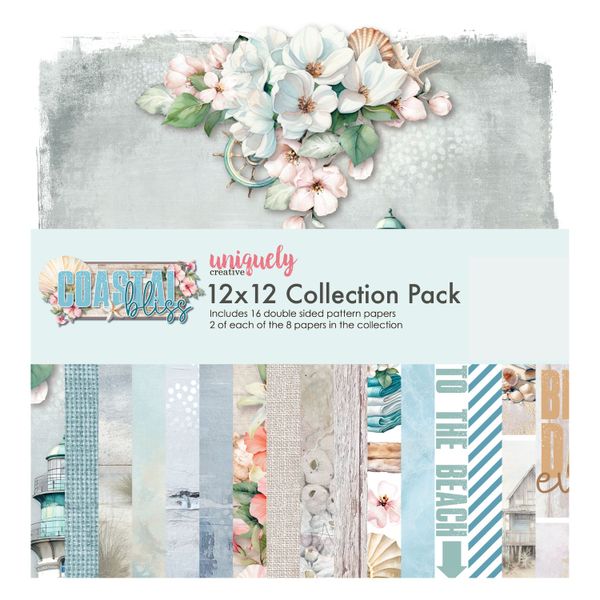 Coastal Bliss Collection Pack (16 Sheets)