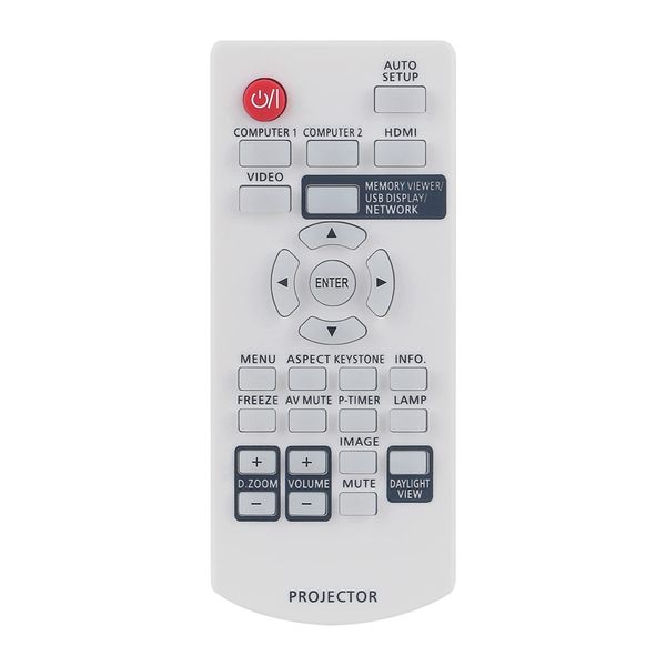 N2QAYA000116 Remote Control Compatible with Panasonic LCD Video Projector
