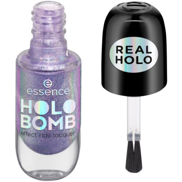 Essence Holo Bomb Effect Nail Lacquer 03 hoLOL 8ml x 2