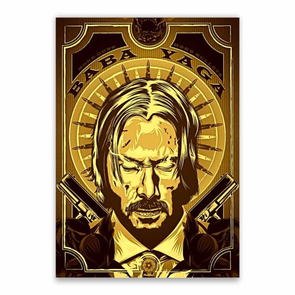 Baba Yaga John Wick Poster - A1