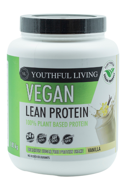 Youthful living Vegan Lean Protein 1.05kg Vanilla