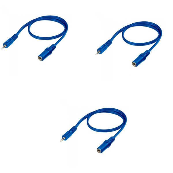 Astrum Aux Extension Cable Male - Female - AE115 1 Pack - 3 Pack