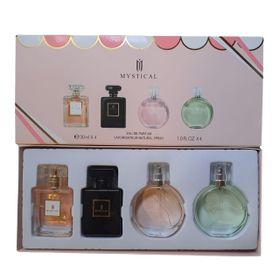 Mystical peach and pink gift perfume set 30ml x4 | Shop Today. Get it ...