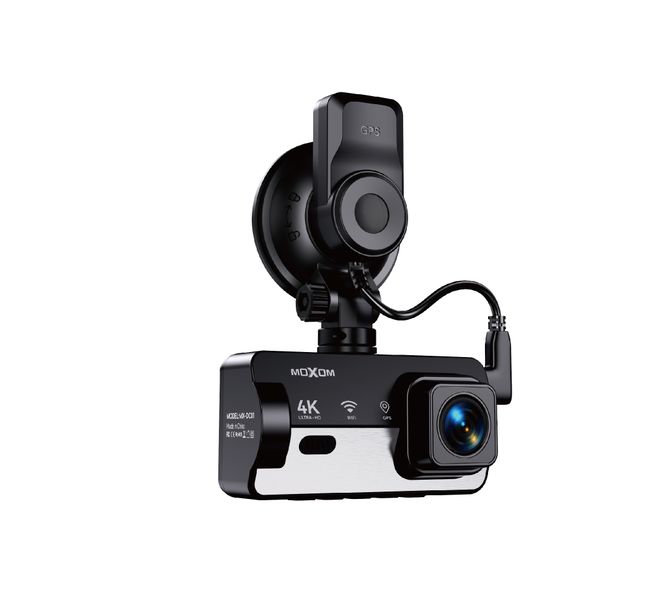 MOXOM MX-DC01 4K WiFi Dash Camera - 3.16" IPS Screen, GPS Support