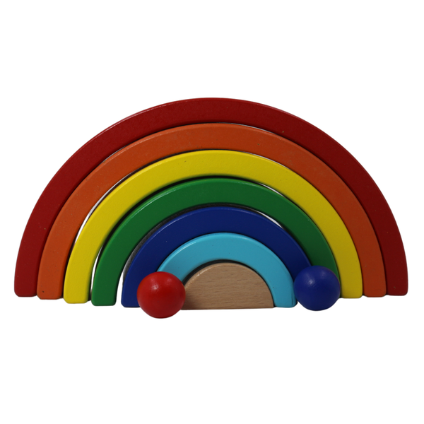 Rainbow Building Blocks Beautiful Colours Educational Toys