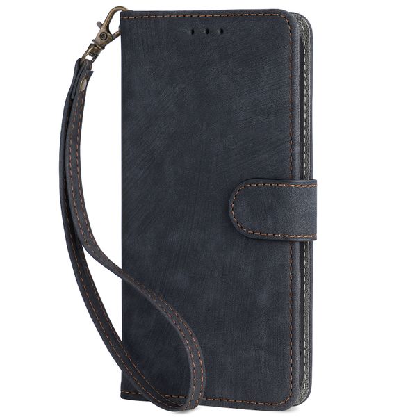 Flip Cover Compatible with Samsung Galaxy A06 PU Leather Full-Body Protection Case