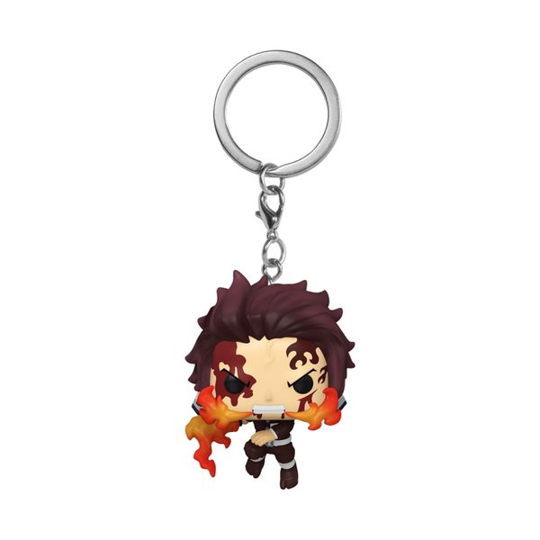 Funko Pop! Keychain: Demon Slayer -Tanjiro Kamado (Dancing Flash)