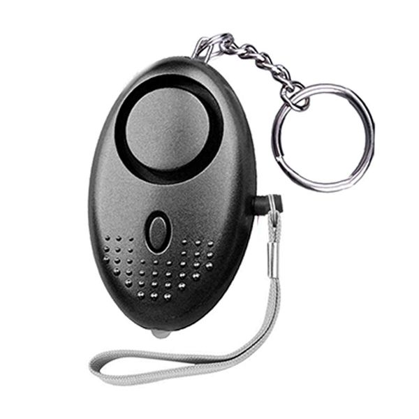 Emergency Personal 140db Alarm With LED Light Keychain - 3 Pack