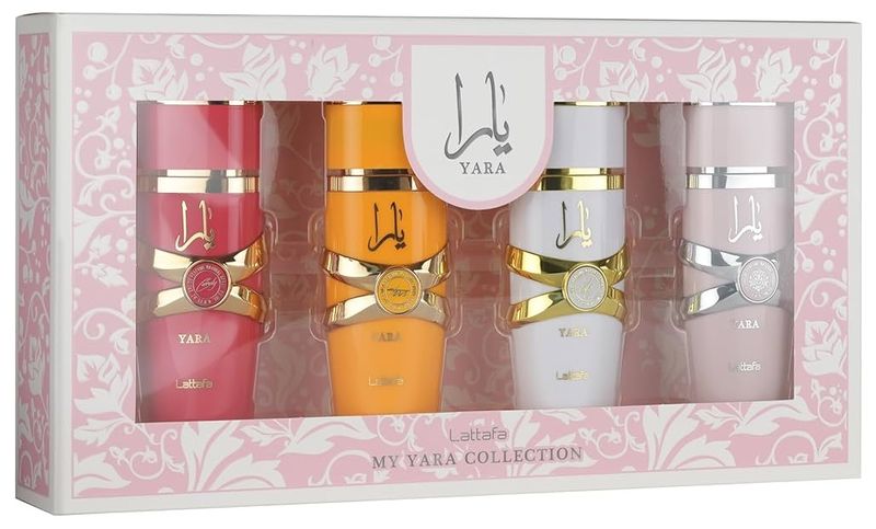 Lattafa My Yara Collection 4 x 25 ml Eau De Parfum