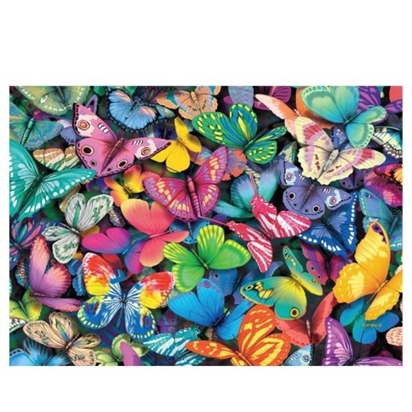 Double Trouble 500pce Jigsaw Puzzle - Butterflies