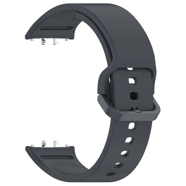Silicone Watch Strap With Matching Coloured Buckle Compatible with Samsung Galaxy Fit 3