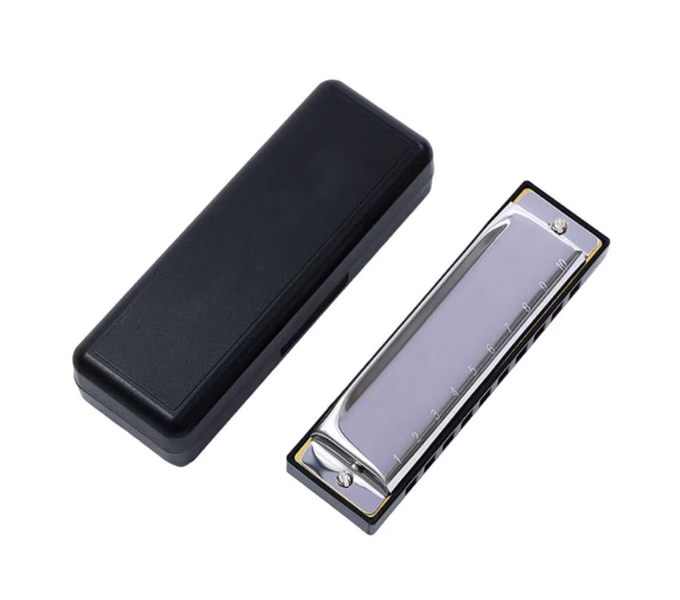 10- Hole 20- Note Harmonica C-Tuned Blues Harmonica Ten-Hole Harmonica