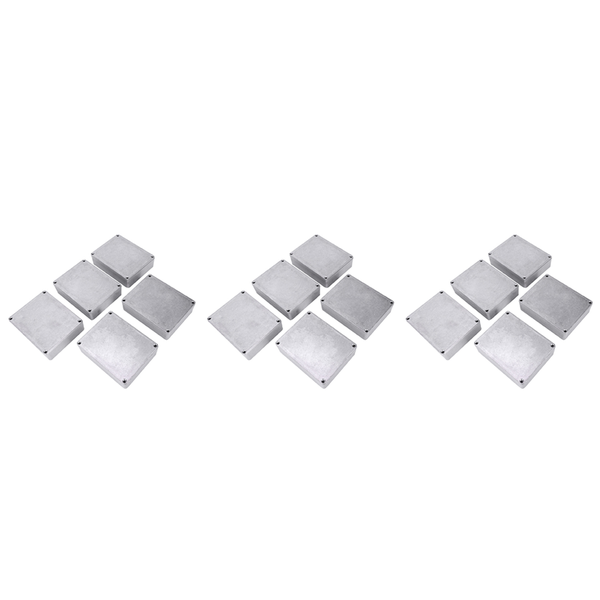 5 Pcs Guitar Effects Pedal Aluminum Stomp Box Enclosure 1590Bb