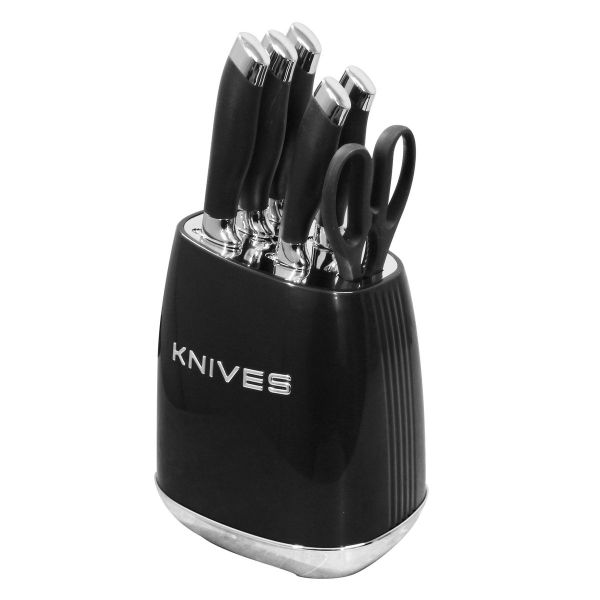 Deals Everyday's Knife Set with Silver Trim - 7 Piece