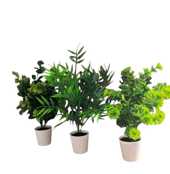 Nordic Greens 3-Piece Artificial Plant Set