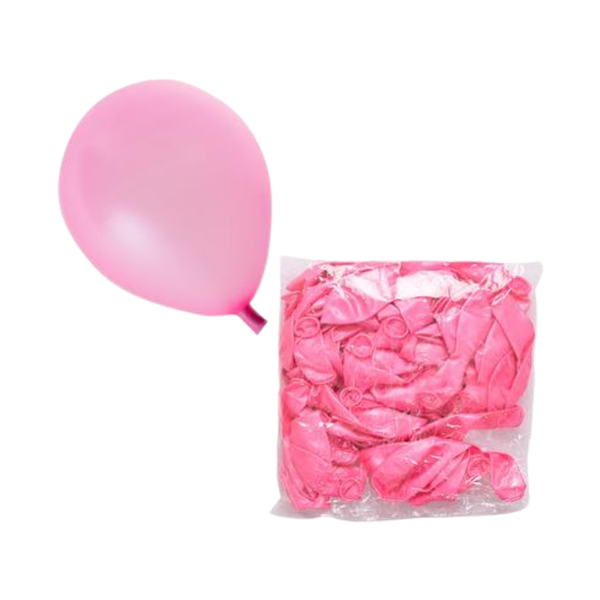 Balloons Helium Metallic Pink F-01 - 50 Pieces