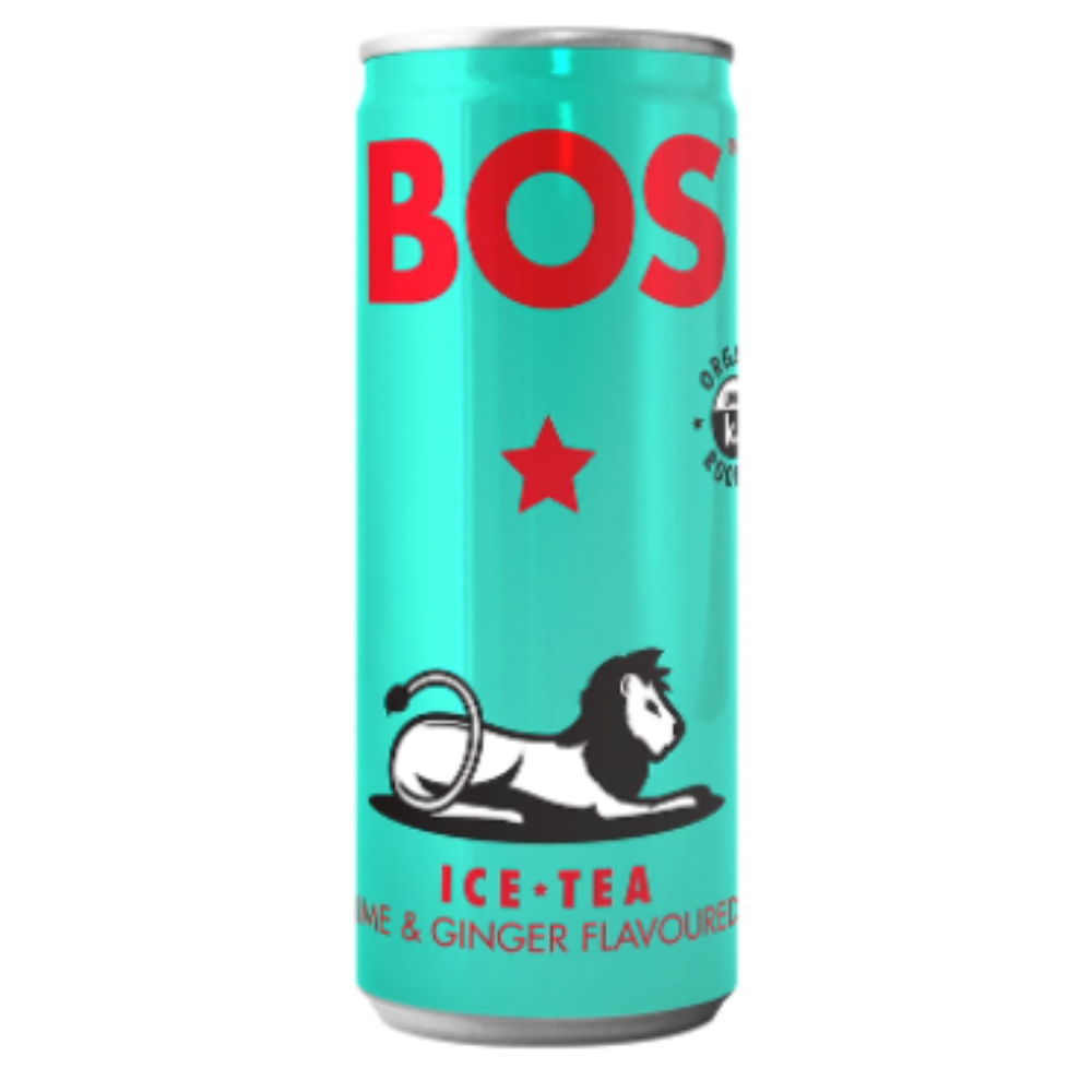 BOS Iced Tea Lime & Ginger 300ml - Set of 6 | Buy Online in South ...