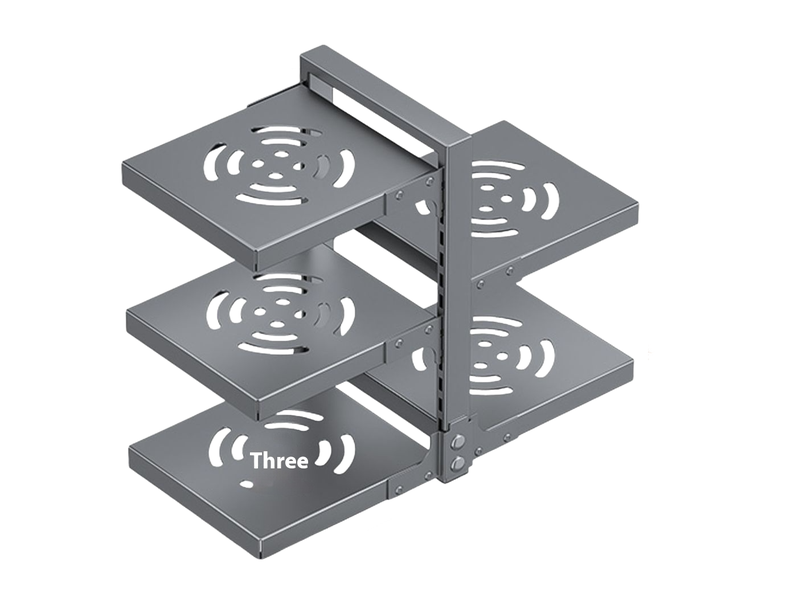 Sink Multi-Layer Storage Pot Steel Rack image