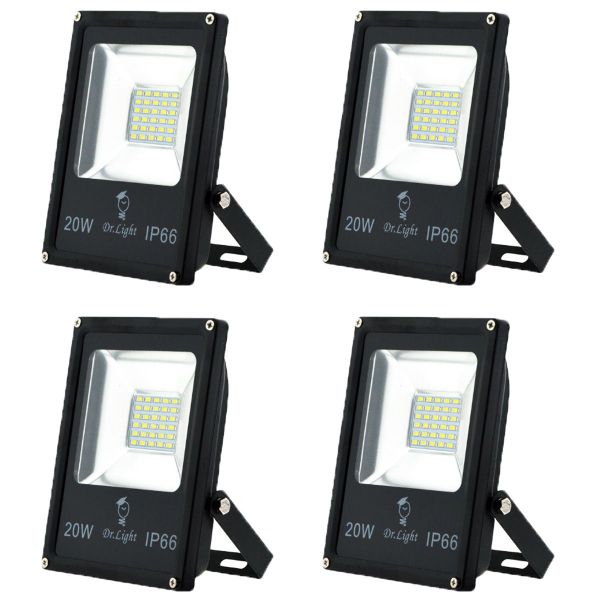 Set of 4 LED 20w SMD Flood Light Spot Light Outdoor Light