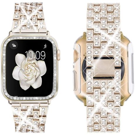 Diamante apple hot sale watch strap