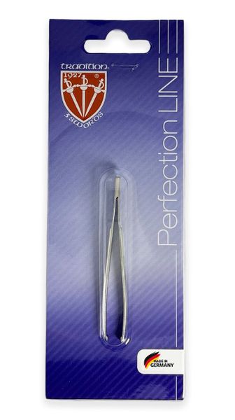 Kellermann 3 Swords Tweezers | Steel | Straight-Edged for Plucking | 7.5cm