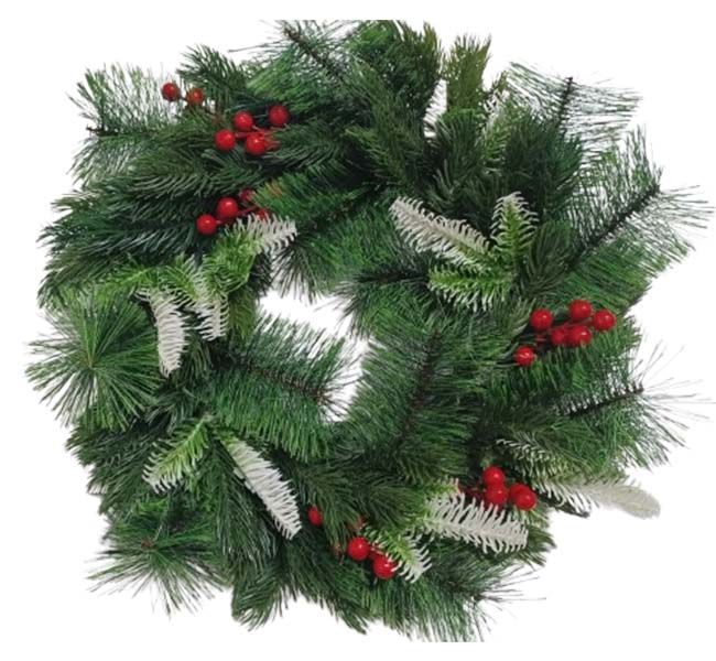 40cm Christmas Wreaths Front Door Window