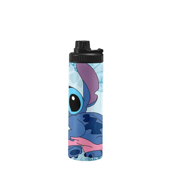 Stitch &amp; Ducky 600ml Double Walled Stainless Steel Water Bottle