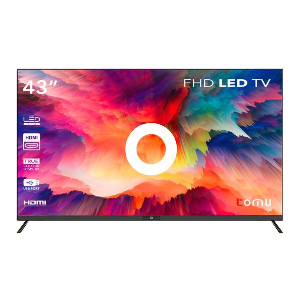 O - 43" Full HD LED Frameless TV