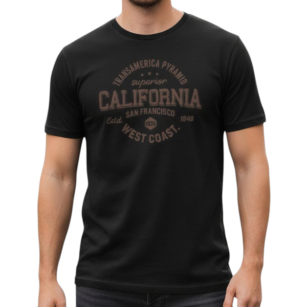 Men's California Graphic Short-Sleeve T-Shirt