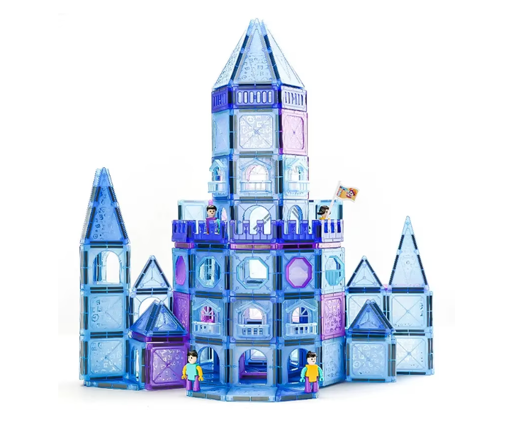Magnetic Tiles 3D , STEM Educational Toys, Magnetic Components