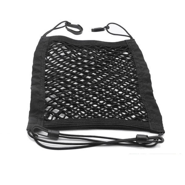 Backseat Mesh Barrier for Pets &amp; Storage Organiser - Black