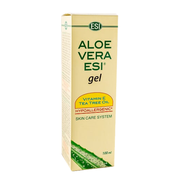 ESI Aloe Vera gel with Vit E &amp; tea Tree - 100ml