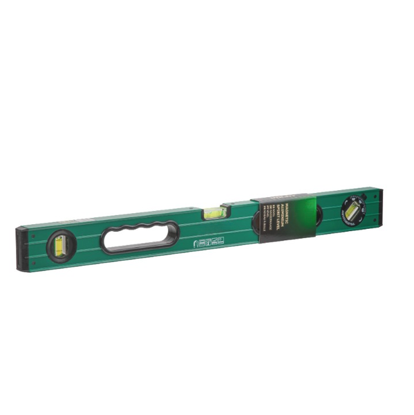Heavy-Duty 1500mm Magnetic Spirit Level with 3 Precision Vials - 3 Pack