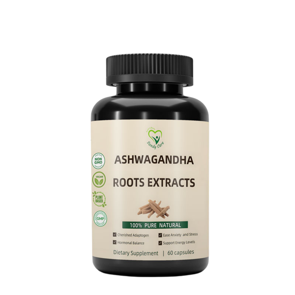 Ashwagandha Root Extract for Stress, Mood &amp; Rest -1000mg 60 Capsules